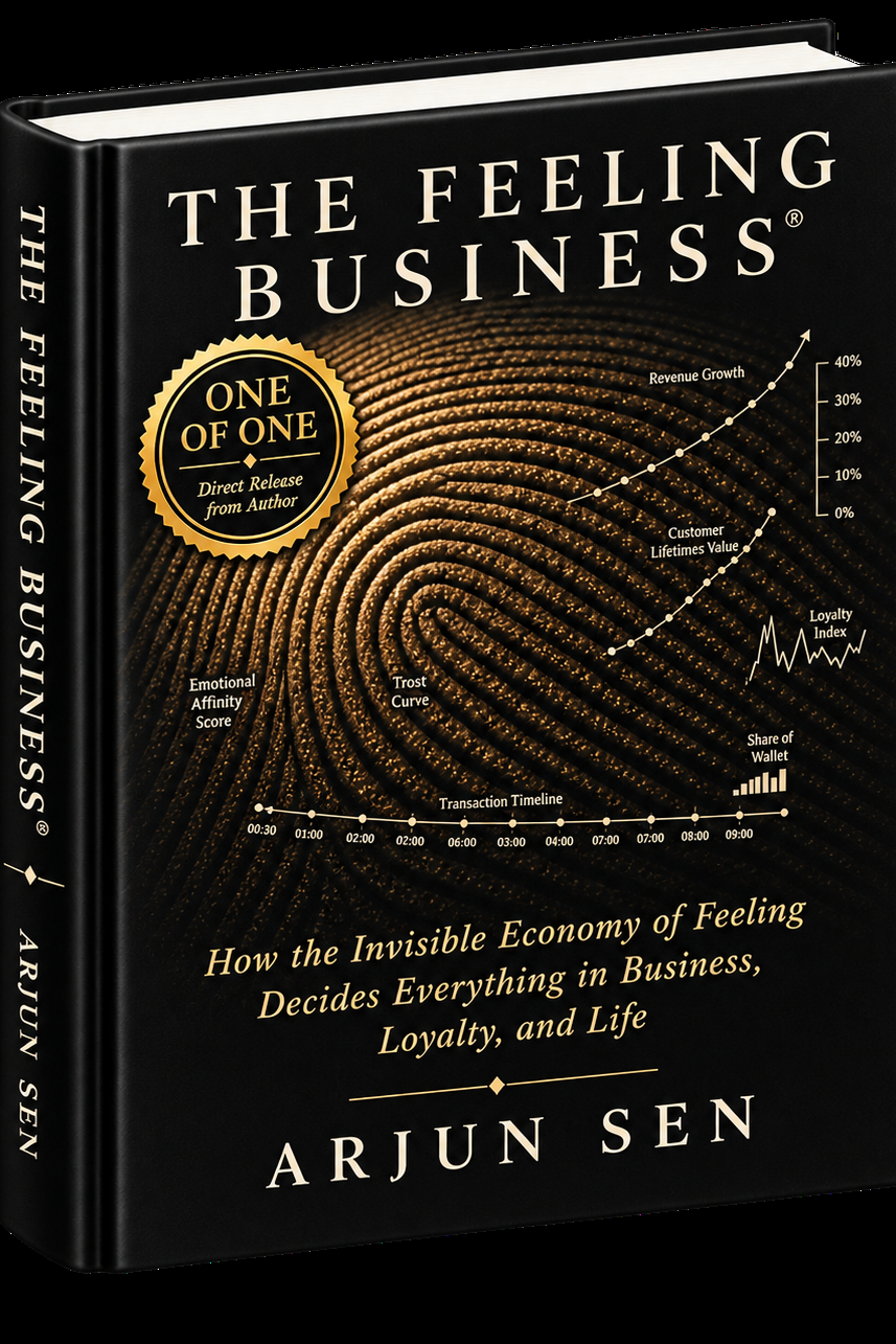 The Feeling Business® by Arjun Sen: book cover